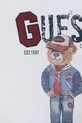 Băieți Guess tricou de bumbac pentru copii N5YI22.K8HM4.9BYA alb