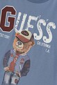 Băieți Guess tricou de bumbac pentru copii N5YI22.K8HM4.9BYA albastru