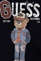 Chłopiec Guess t-shirt bawełniany dziecięcy N5YI22.K8HM4.9BYA granatowy