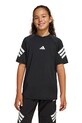 adidas tricou copii print negru JD0119