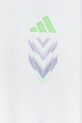 Băieți adidas Performance tricou de bumbac pentru copii JM8942 alb
