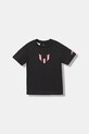 adidas Performance tricou de bumbac pentru copii MESSI JM8950 negru AW25