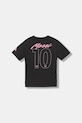 Băieți adidas Performance tricou de bumbac pentru copii MESSI JM8950 negru