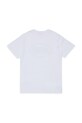 Παιδικό βαμβακερό μπλουζάκι Diesel TUNDRA T-SHIRT J02464 λευκό AW25