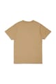Παιδικό βαμβακερό μπλουζάκι Diesel TUNDRA T-SHIRT J02464 μπεζ AW25