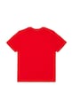Diesel t-shirt bawełniany dziecięcy TXDIEGO T-SHIRT J02501 czerwony SS26