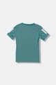 adidas Performance t-shirt dziecięcy JX8206 turkusowy AW25