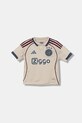 Дитяче поло adidas Performance AJAX аплікація бежевий JI9572