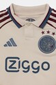 Хлопчик Дитяче поло adidas Performance AJAX JI9572 бежевий