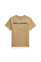 Παιδικό βαμβακερό μπλουζάκι Polo Ralph Lauren στάμπα πράσινο 323837629007