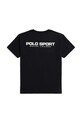 Παιδικό βαμβακερό μπλουζάκι Polo Ralph Lauren 323P01532003 μαύρο AW25