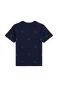 Otroška bombažna kratka majica Polo Ralph Lauren 322844626012 mornarsko modra AW25