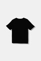 Παιδικό βαμβακερό μπλουζάκι Polo Ralph Lauren 323832904202 μαύρο AW25