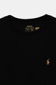 Αγορίστικα Παιδικό βαμβακερό μπλουζάκι Polo Ralph Lauren 323832904202 μαύρο