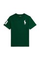 Βαμβακερό μπλουζάκι Polo Ralph Lauren 323832907067 πράσινο AW25