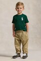 Βαμβακερό μπλουζάκι Polo Ralph Lauren πράσινο 322832907067