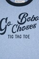 Chłopiec Bobo Choses t-shirt bawełniany dziecięcy Go Bobo 225AC001 niebieski