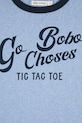 Chlapec Detské bavlnené tričko Bobo Choses Go Bobo 225AC001 modrá