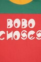 Detské bavlnené tričko Bobo Choses červená 225AC133