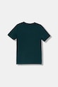 Puma t-shirt bawełniany dziecięcy GRAPHIC Box Tee B 689937 zielony AW25