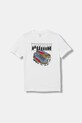 Puma t-shirt bawełniany dziecięcy GRAPHIC Sneaker Tee B nadruk biały 689939