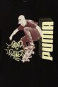 Chłopiec Puma t-shirt bawełniany dziecięcy MID90s Graphic Tee I B 688464. czarny