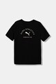 Детска памучна тениска Puma PUMA CLASS Graphic Tee B 688850 черен AW25
