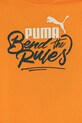 BIMBO Puma t-shirt in cotone per bambini MID90s Graphic Tee III B 688472. arancione