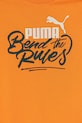 Chłopiec Puma t-shirt bawełniany dziecięcy MID90s Graphic Tee III B 688472. pomarańczowy