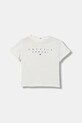 Emporio Armani t-shirt bawełniany niemowlęcy 3-pack granatowy EB000823.AF14503