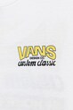 Dečki Otroška bombažna kratka majica Vans Shop Front SS VN000R02WHT1 bela