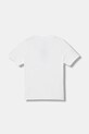 Παιδικό βαμβακερό μπλουζάκι Vans Classified SS VN000R05WHT1 λευκό AW25