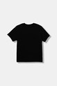 Vans t-shirt bawełniany dziecięcy BY BLOCKED BOX SS TEE VN000RBCBLK1 czarny AW25