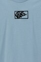 Chłopiec Vans t-shirt bawełniany dziecięcy BY BLOCKED BOX SS TEE VN000RBCEML1 niebieski