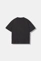 EA7 Emporio Armani t-shirt bawełniany dziecięcy 7B000190.AF10375 szary AW25