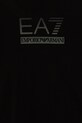 Αγορίστικα Παιδικό βαμβακερό μπλουζάκι EA7 Emporio Armani 7B000168.AF10375 μαύρο