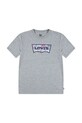 Детска тениска Levi's ON THE ROAD BATWING TEE меланж сив 9EN945