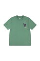 Dětské tričko Levi's STREAMLINE MONOGRAM TEE kulatý zelená 9EP035
