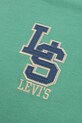 CHLAPEC Dětské tričko Levi's STREAMLINE MONOGRAM TEE 9EP035 zelená