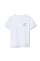 Calvin Klein Jeans tricou de bumbac pentru copii IB0IB02579.128.170.9BYA alb AW25