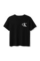 Calvin Klein Jeans t-shirt bawełniany dziecięcy IB0IB02584.9BYA czarny AW25