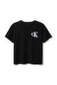 Calvin Klein Jeans tricou de bumbac pentru copii IB0IB02584.9BYA negru AW25