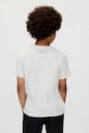 Chlapec Detské bavlnené tričko Calvin Klein Jeans IB0IB02588.9BYA biela