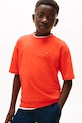 Tommy Hilfiger t-shirt bawełniany dziecięcy bawełna pomarańczowy KB0KB09646.128.176.9BYA