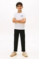 Tommy Hilfiger tricou de bumbac pentru copii alb KB0KB09932.74.122.9BYA