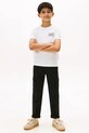 Tommy Hilfiger t-shirt bawełniany dziecięcy biały KB0KB09932.128.176.9BYA