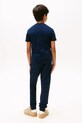 Tommy Hilfiger t-shirt bawełniany dziecięcy KB0KB09932.128.176.9BYA granatowy