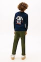 Tommy Hilfiger longsleeve bawełniany dziecięcy granatowy KB0KB09940.9BYA
