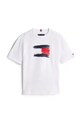 Tommy Hilfiger t-shirt bawełniany dziecięcy KB0KB10111.116.122.9BYA biały AW25