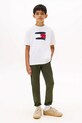 Tommy Hilfiger t-shirt bawełniany dziecięcy biały KB0KB10111.116.122.9BYA